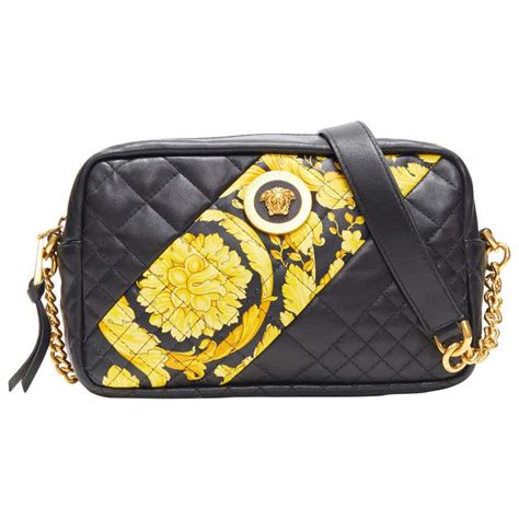 versace quilted crossbody|versace collection crossbody bag.